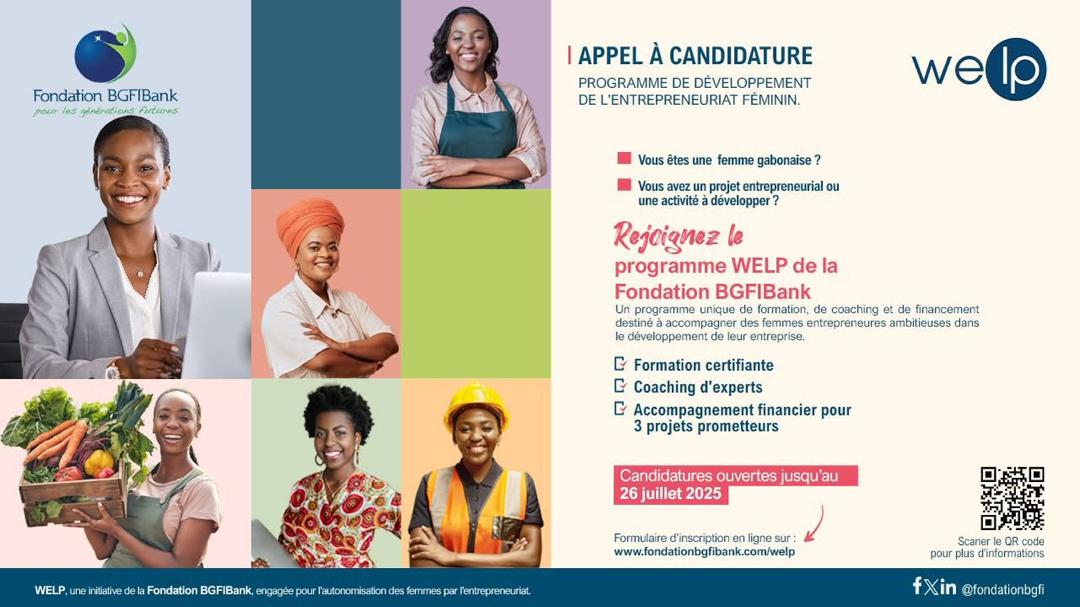 WELP 2025 : la Fondation BGFIBank lance la 3e édition de son programme de leadership pour femmes entrepreneures