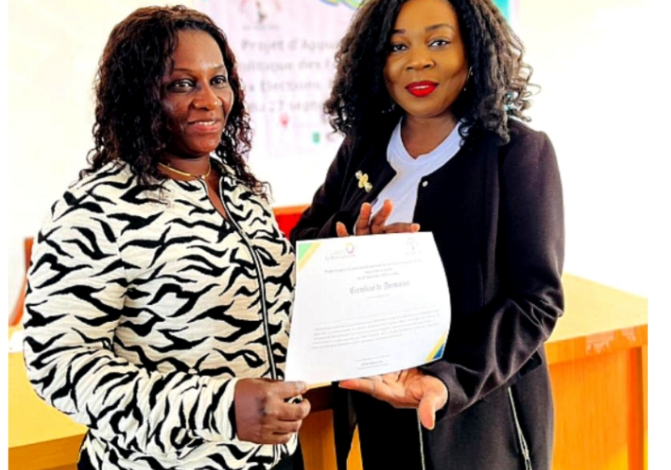 Port-Gentil : l’ONG MALACHIE renforce les capacités des femmes et des jeunes en vue des élections