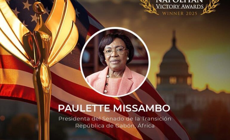 Paulette Missambo parmi les femmes les plus influentes du monde politique 2025