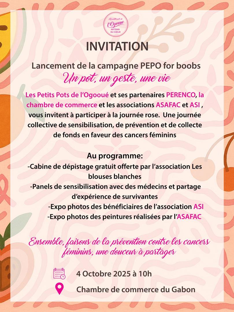 Lancement officiel de la campagne PEPO for BOOBS : une mobilisation collective pour la prévention des cancers féminins
