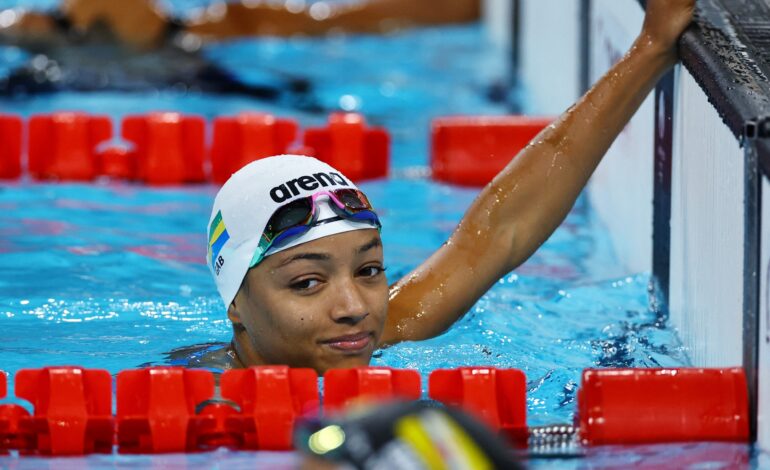 Noélie Annette Lacour offre une médaille d’or historique au Gabon au Championnat d’Afrique de natation